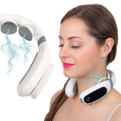 Smart EMS Neck Massager with Heat Therapy