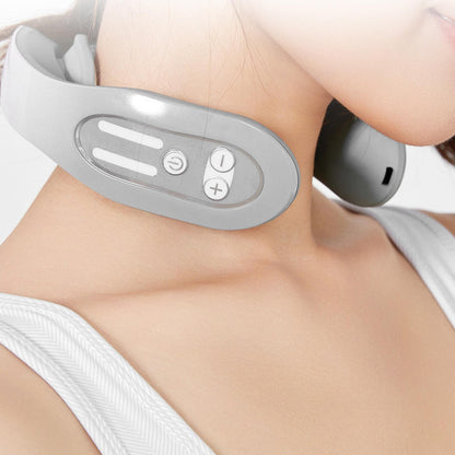 Smart EMS Neck Massager with Heat Therapy
